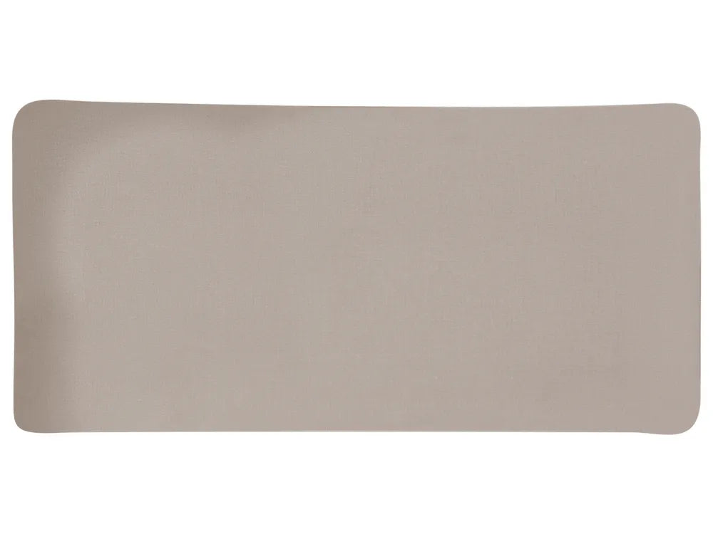 Sofa 3 Seater Velvet Beige Palmieri