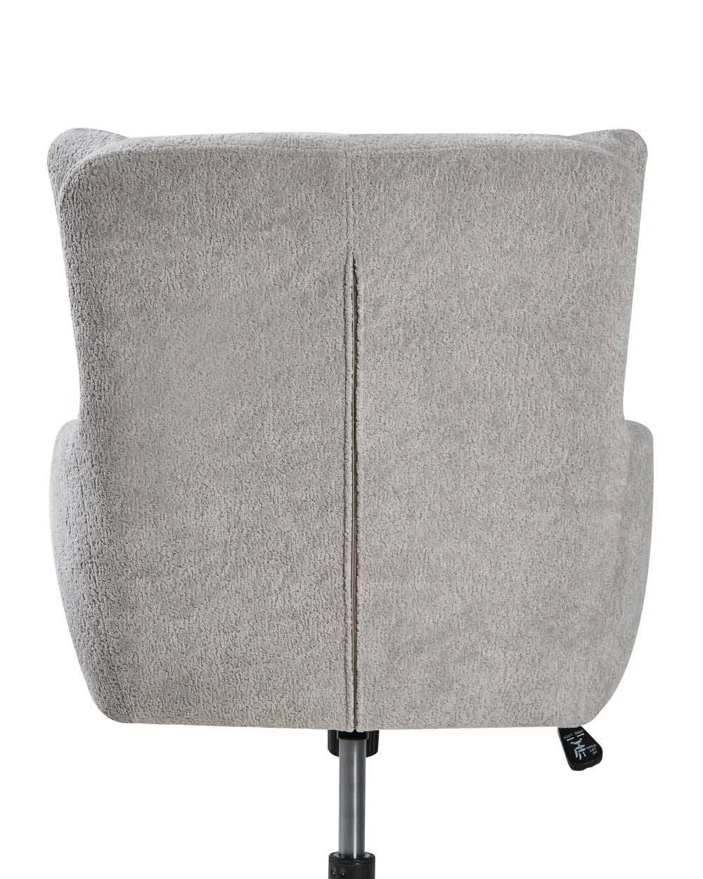 Desk Chair Faux Fur Grey Brionni