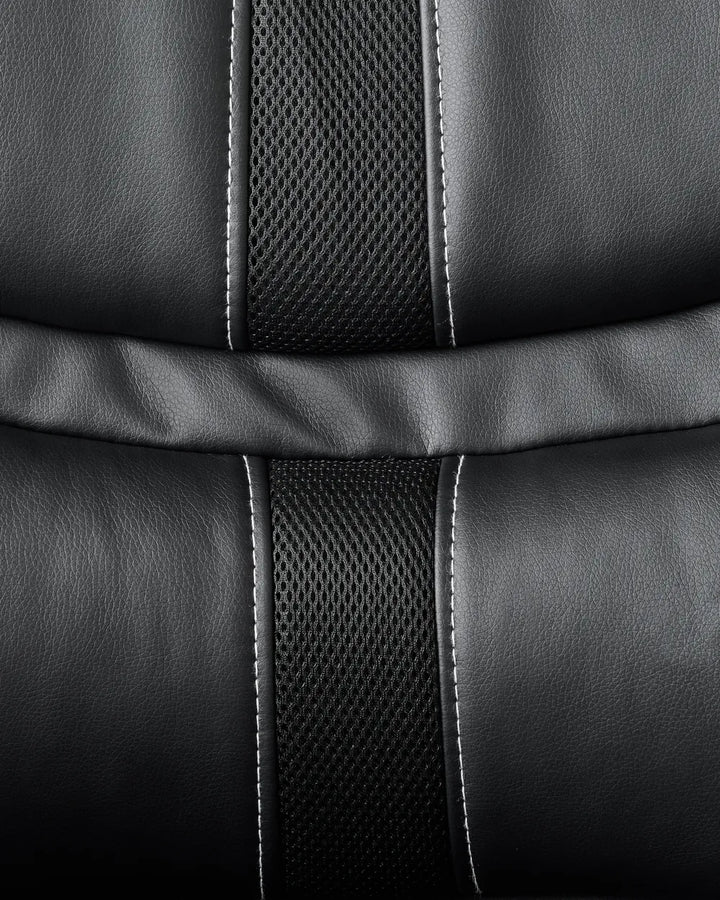 Executive Chair Faux Leather Black Louise