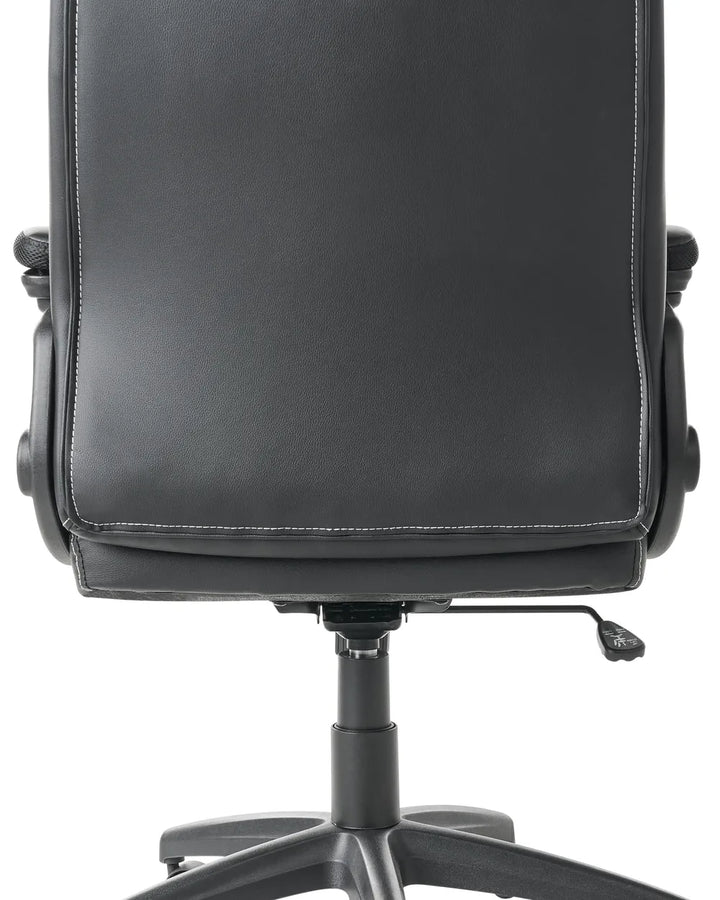 Executive Chair Faux Leather Black Louise
