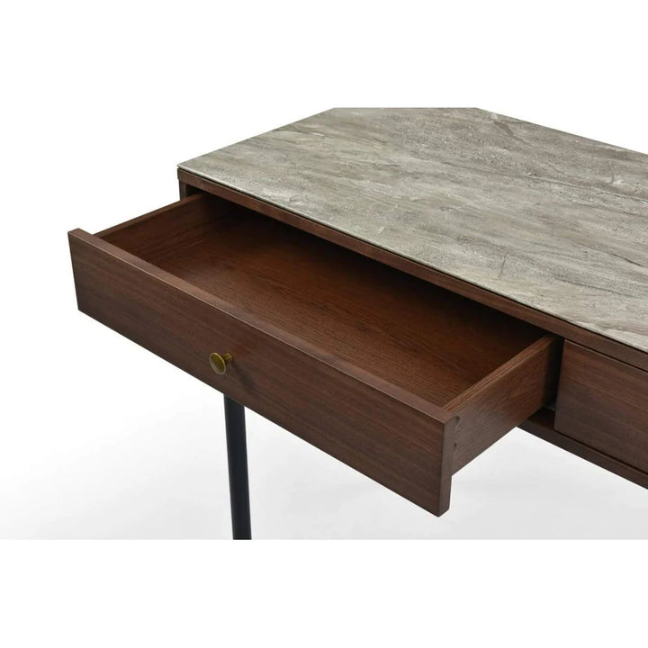 Willow Dressing Table - Tobacco Walnut