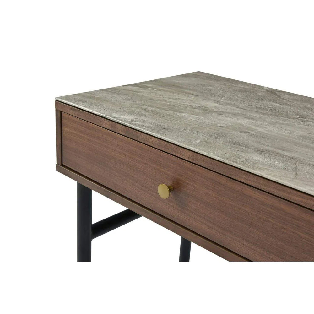 Willow Dressing Table - Tobacco Walnut