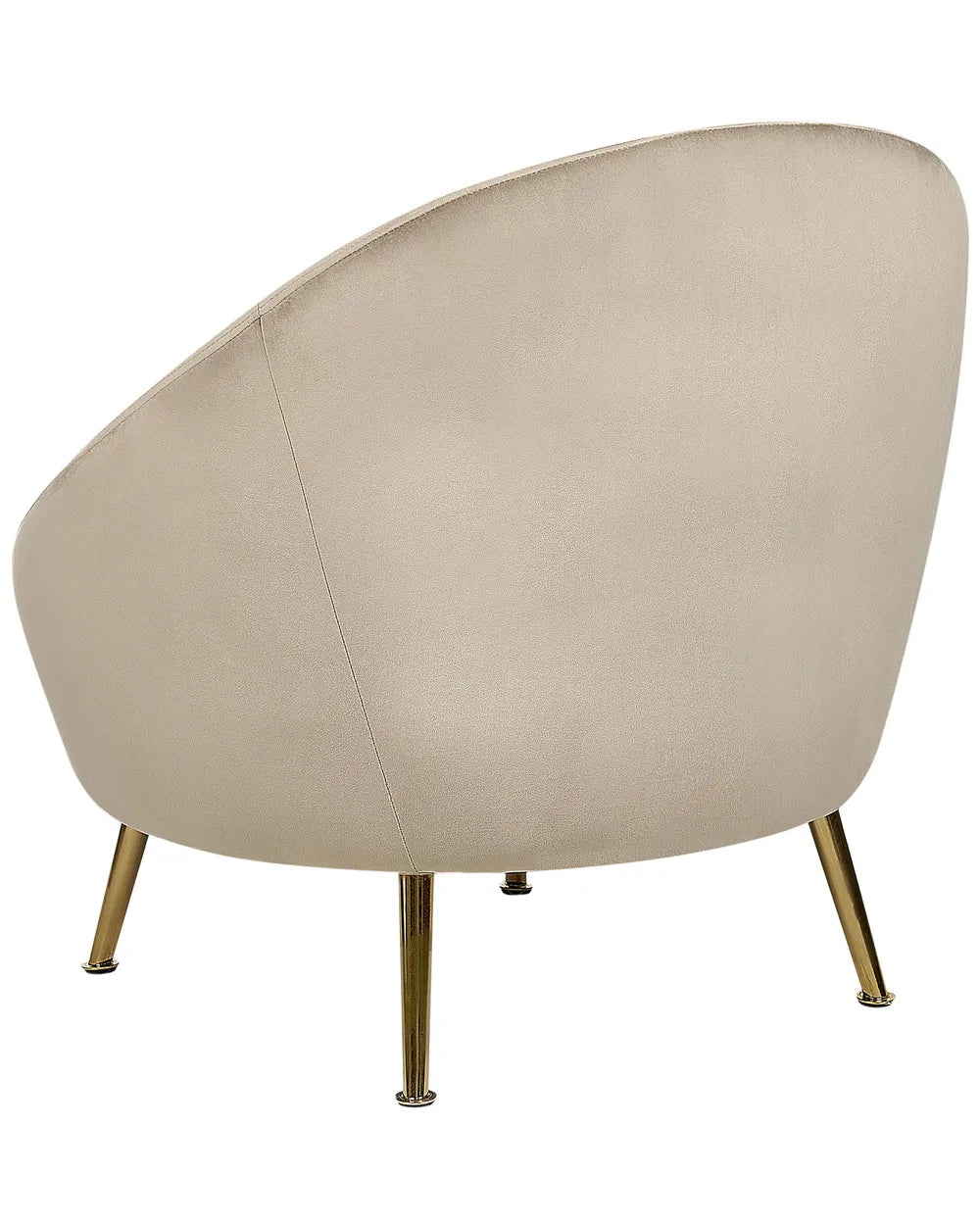 Armchair Velvet Taupe Avianna
