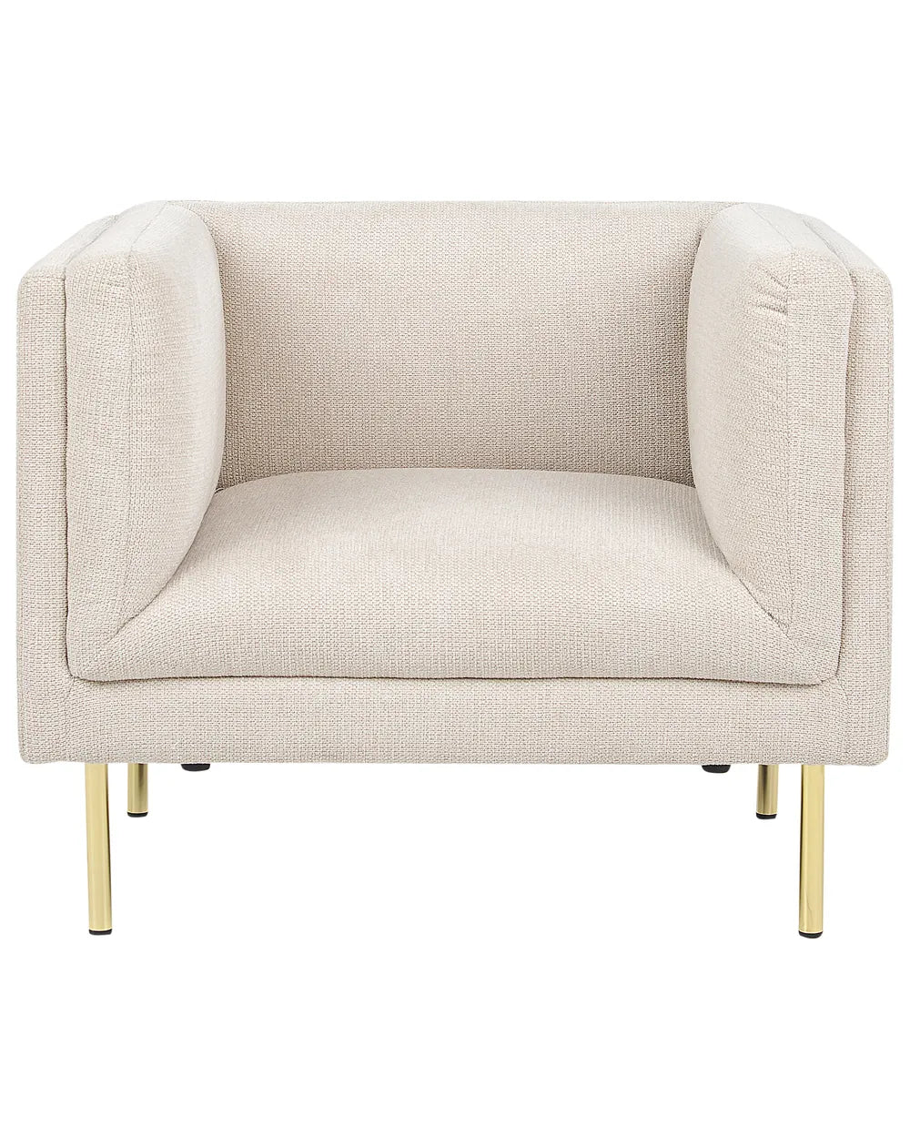 Armchair Fabric Beige Arafa