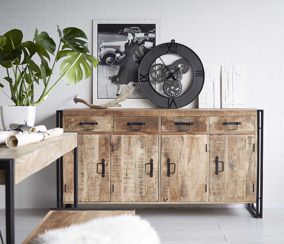 Cosmo Industrial Extra Large Sideboard