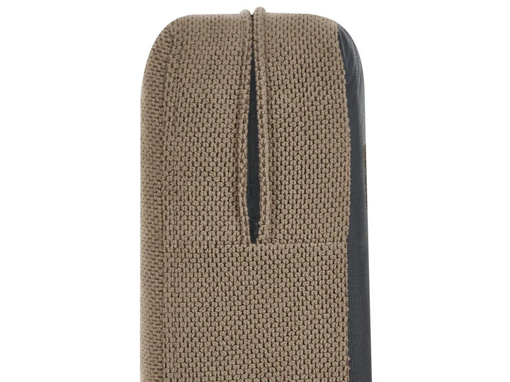 Sofa 3 Seater Fabric Brown Laurice