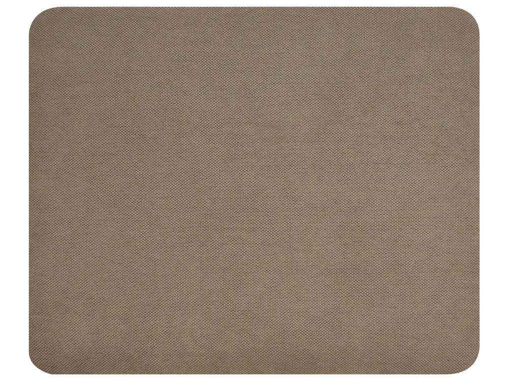 Sofa 3 Seater Fabric Brown Laurice