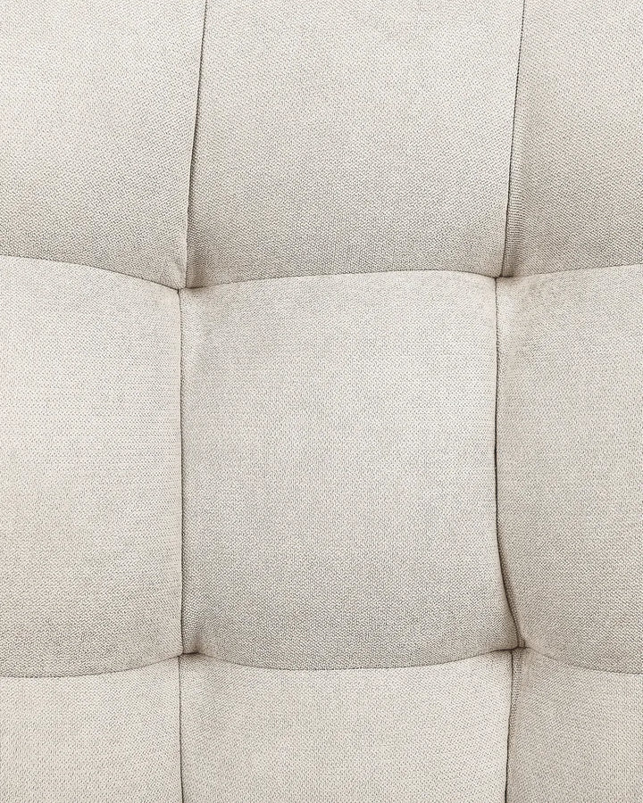 Armchair Fabric Light Beige Kronos