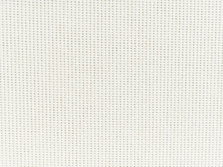 Sofa 3 Seater Fabric White with Ottoman Lilianah