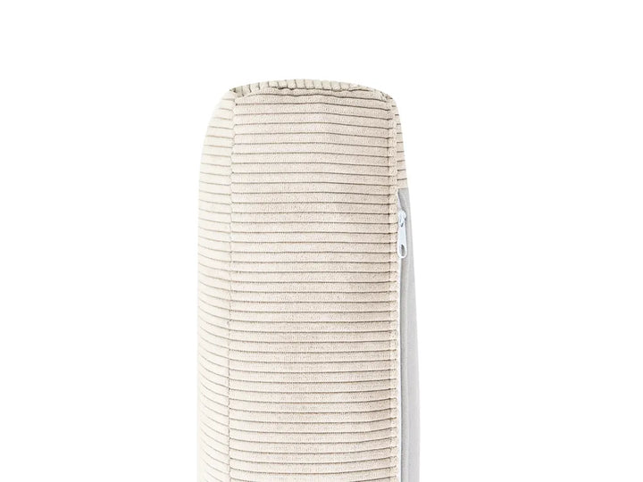 Corner Sofa 2 Seater Corduroy Beige Right Hand Shayle