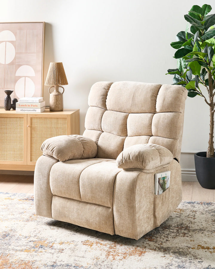 Experience ultimate comfort with the Keiven Electric Recliner Chair. 