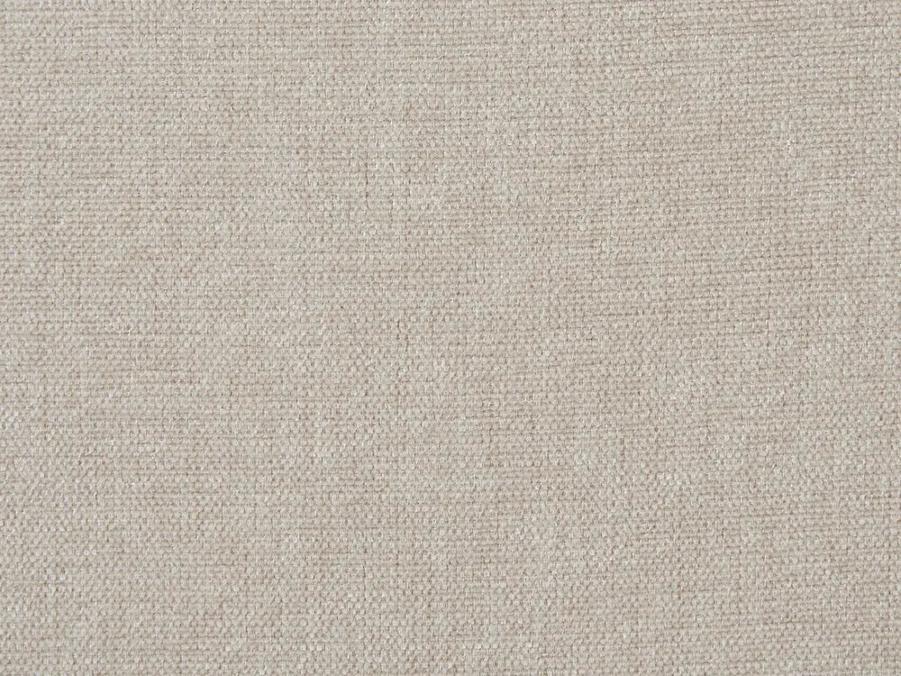 Corner Sofa Bed 3 Seater Chenille Light Beige Left Hand Keshvi