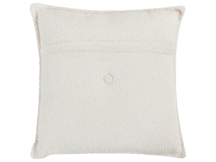 Corner Sofa 3 Seater Boucle Off-White Left Hand Rafael