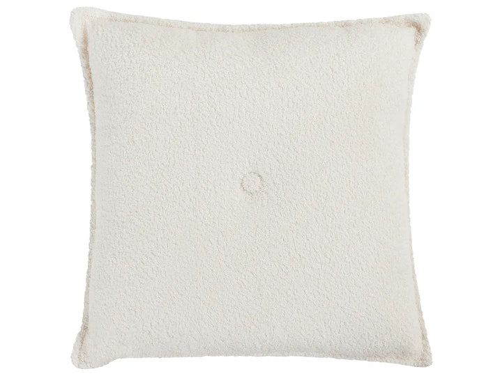 Corner Sofa 3 Seater Boucle Off-White Left Hand Rafael