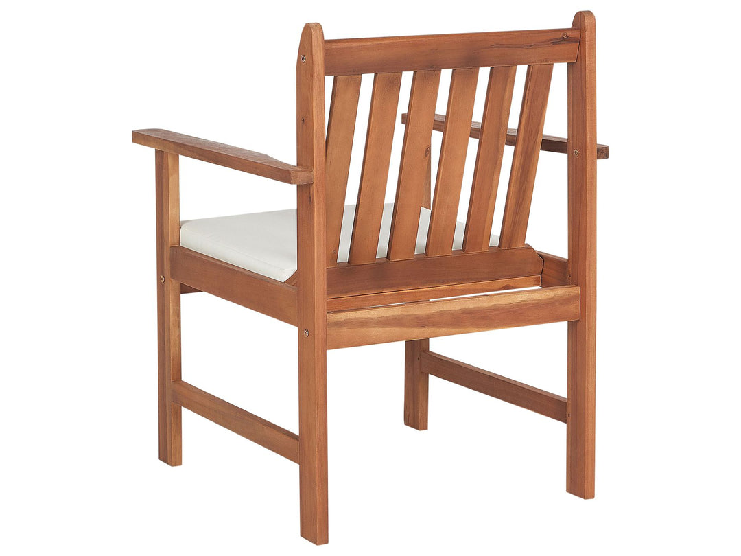 Altidona Garden Lounge Set with Table 4 Seater Acacia Wood Off-White