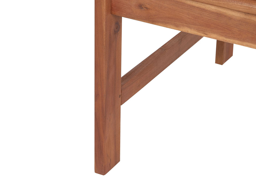 Altidona Garden Lounge Set with Table 4 Seater Acacia Wood Off-White