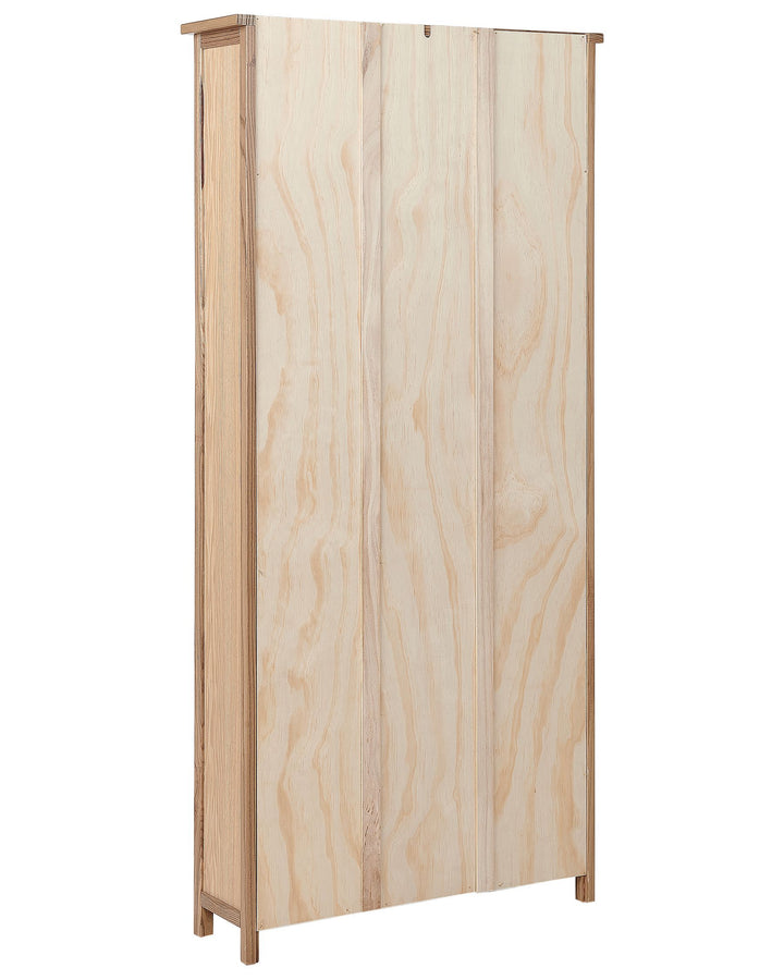 Bookcase Sassafras Wood 179 cm Brown Lakesha