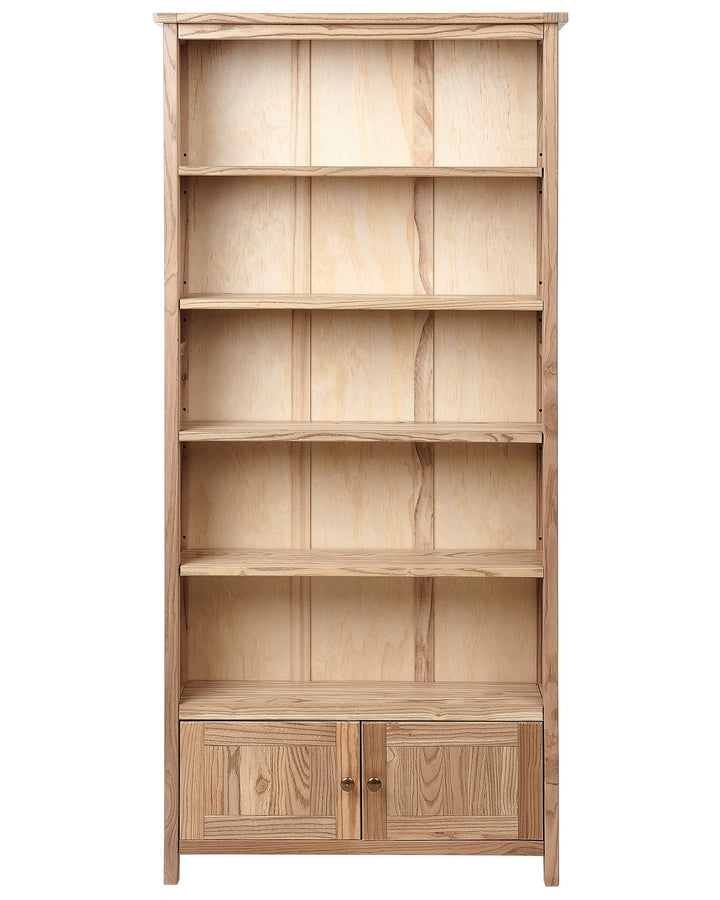 Bookcase Sassafras Wood 179 cm Brown Lakesha