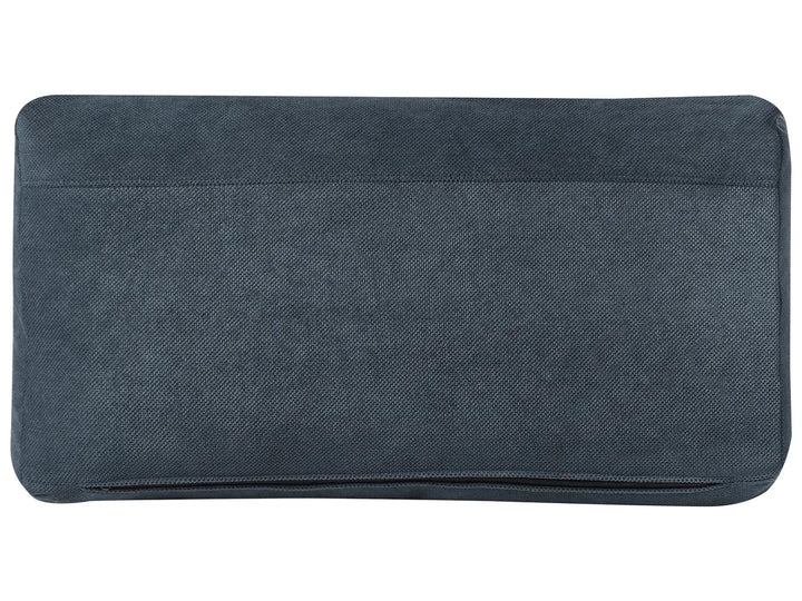 Sofa 3 Seater Fabric Dark Blue Caesyn