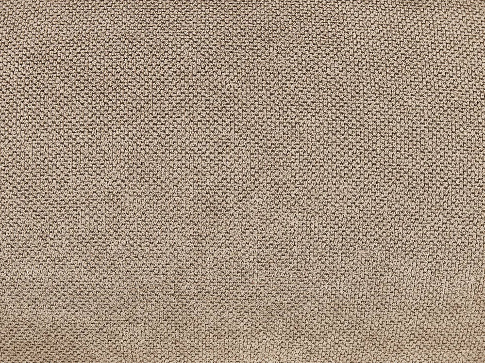 Sofa 3 Seater Fabric Light Brown Gabrielo