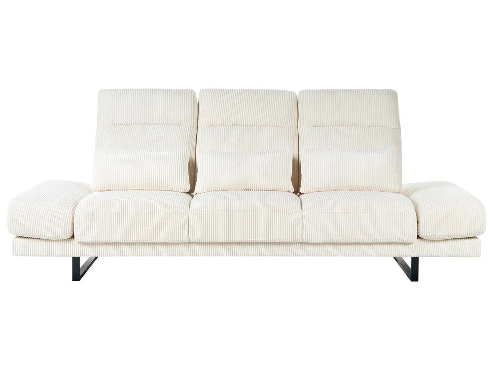 The corduroy fabric provides a tactile, inviting feel whilst maintaining easy care and longevity. 