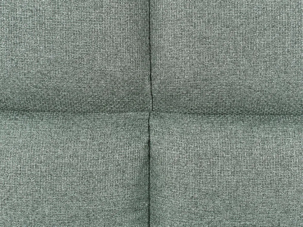 Sofa Bed 3 Seater Fabric Light Green Zineta