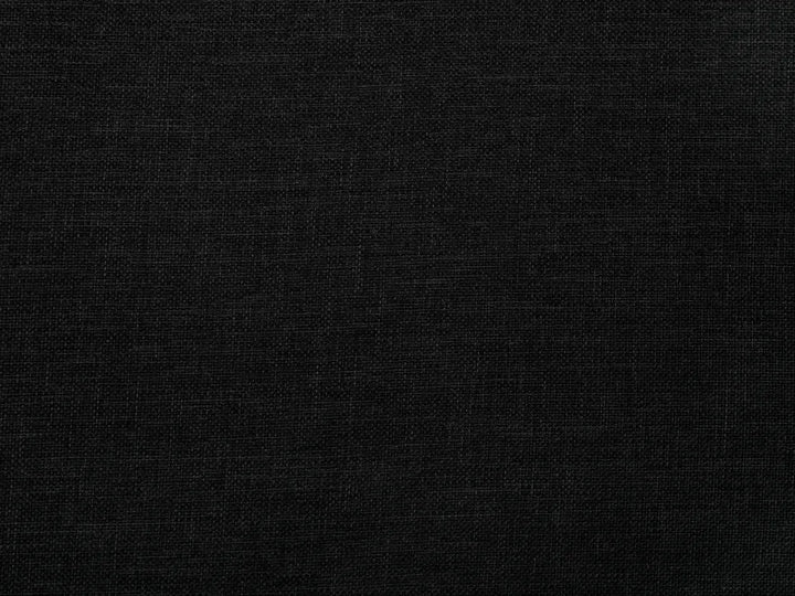 Sofa Bed 3 Seater Fabric Black Hildi