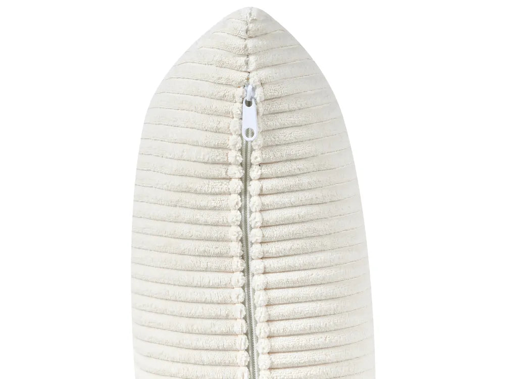 Sofa 3 Seater Corduroy Light Beige Shavera