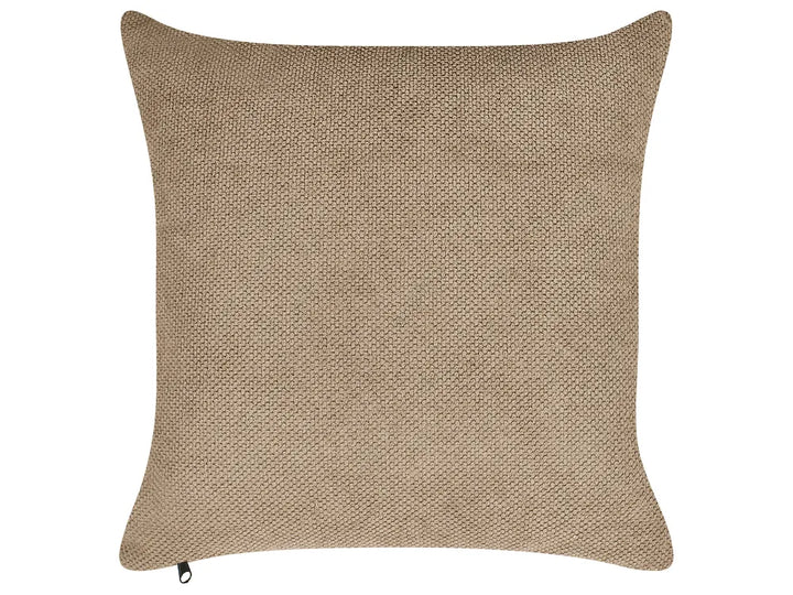 Sofa 3 Seater Fabric Light Brown Brisny