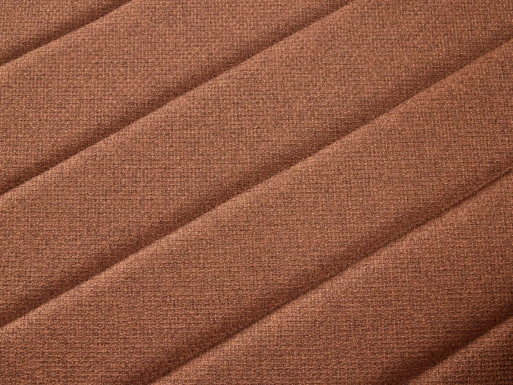 Sofa Bed 3 Seater Faux Linen Orange Mixon