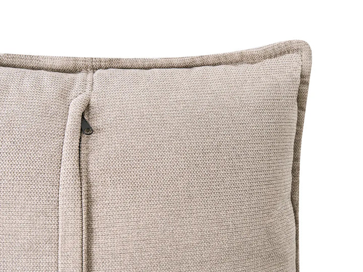 Sofa 3 Seater Fabric Taupe Greylan