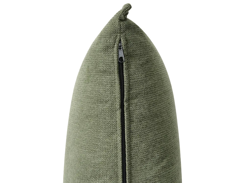 Sofa 3 Seater Fabric Green Greylan