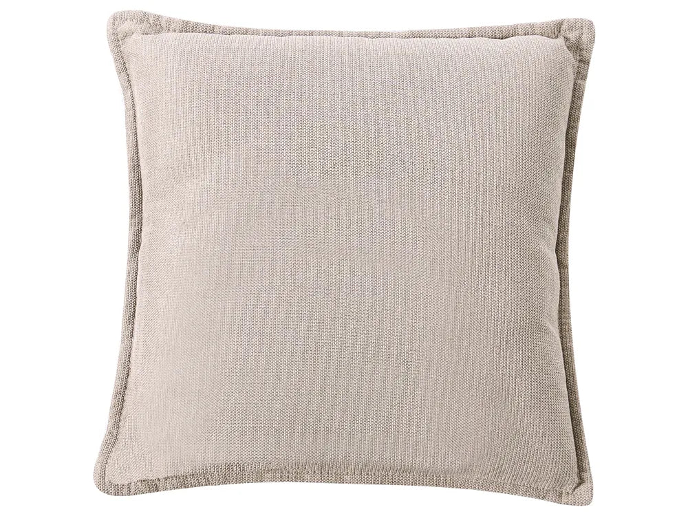 Sofa 3 Seater Fabric Taupe Greylan