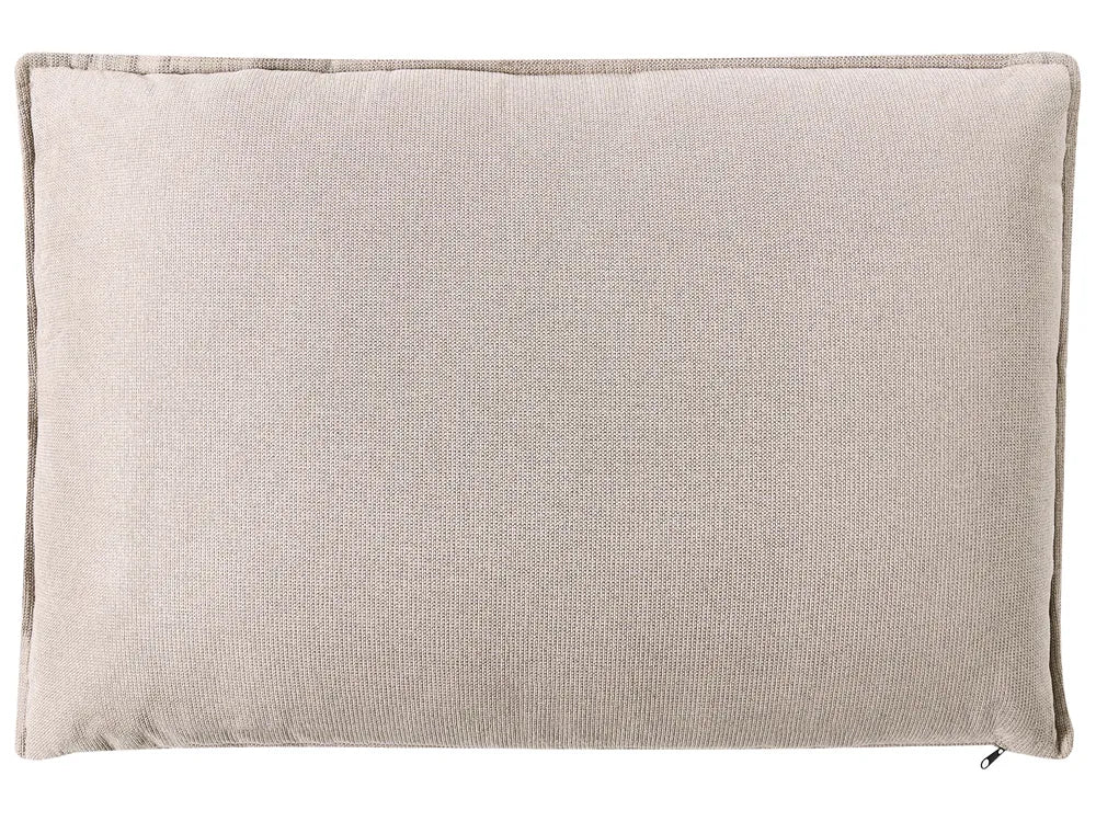 Sofa 3 Seater Fabric Taupe Greylan