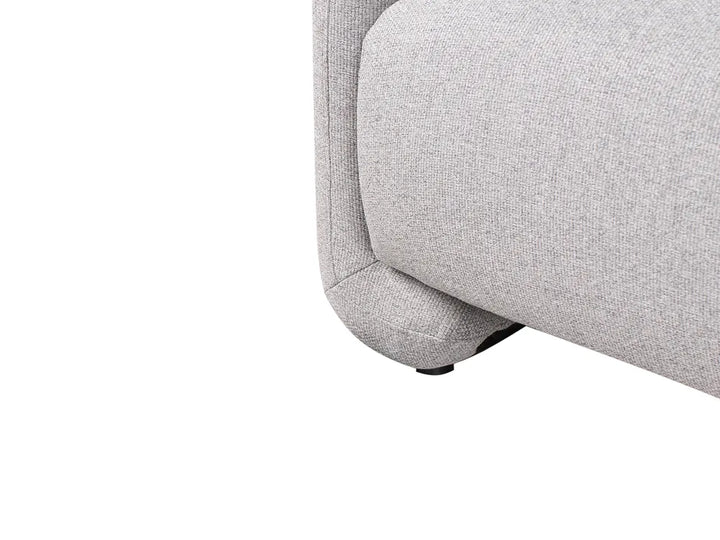 Sofa 3 Seater Fabric Grey Nhat