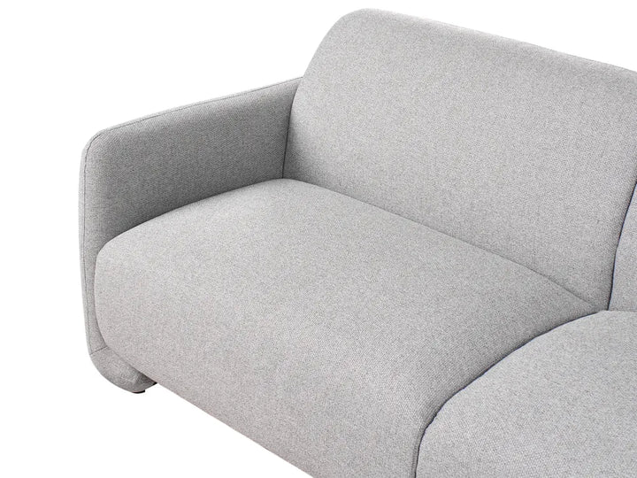 Sofa 3 Seater Fabric Grey Nhat