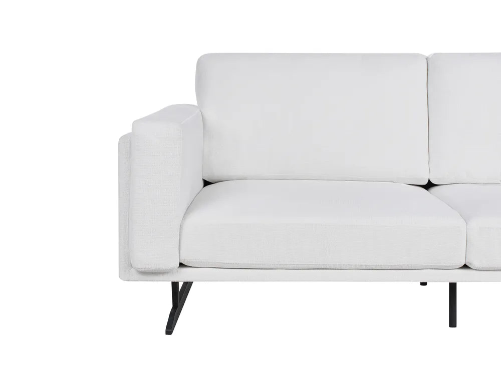Sofa 3 Seater White Boel