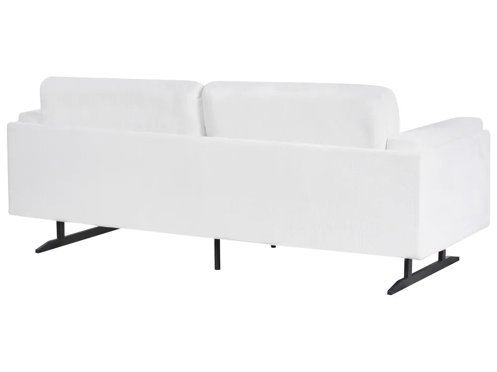Sofa 3 Seater White Boel