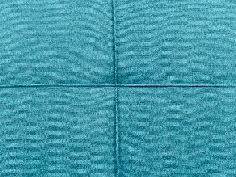 Sofa Bed 3 Seater Fabric Sea Blue Savion