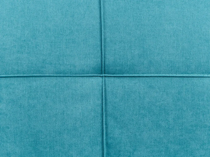 Sofa Bed 3 Seater Fabric Sea Blue Savion