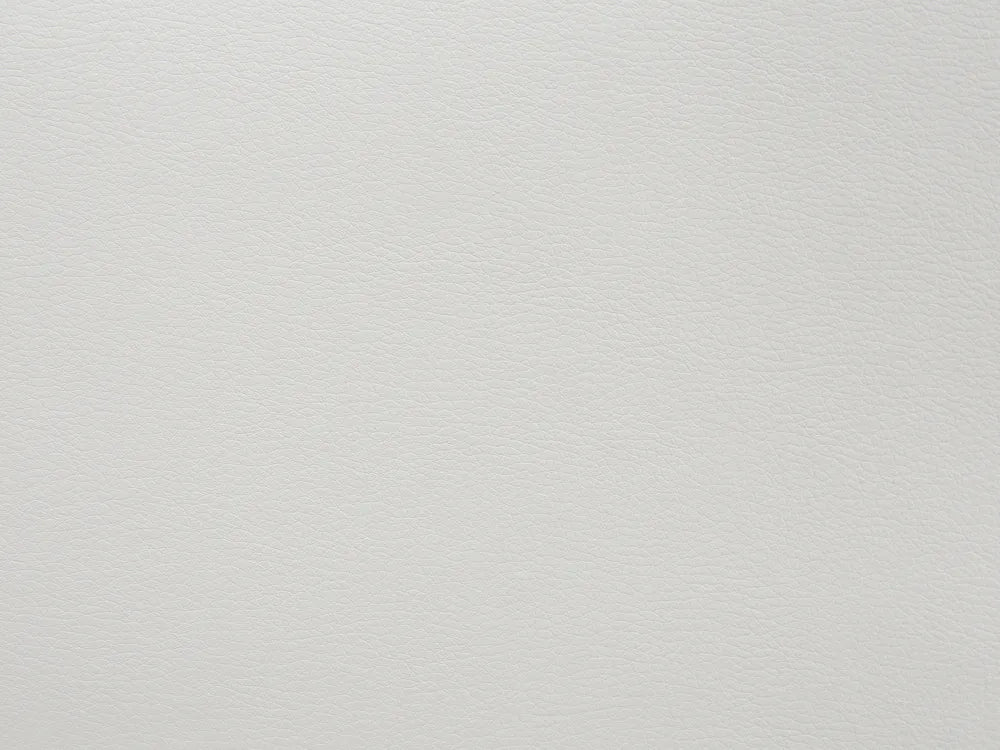 Sofa Bed 3 Seater Faux Leather White Artina