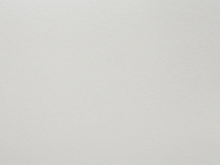 Sofa Bed 3 Seater Faux Leather White Artina