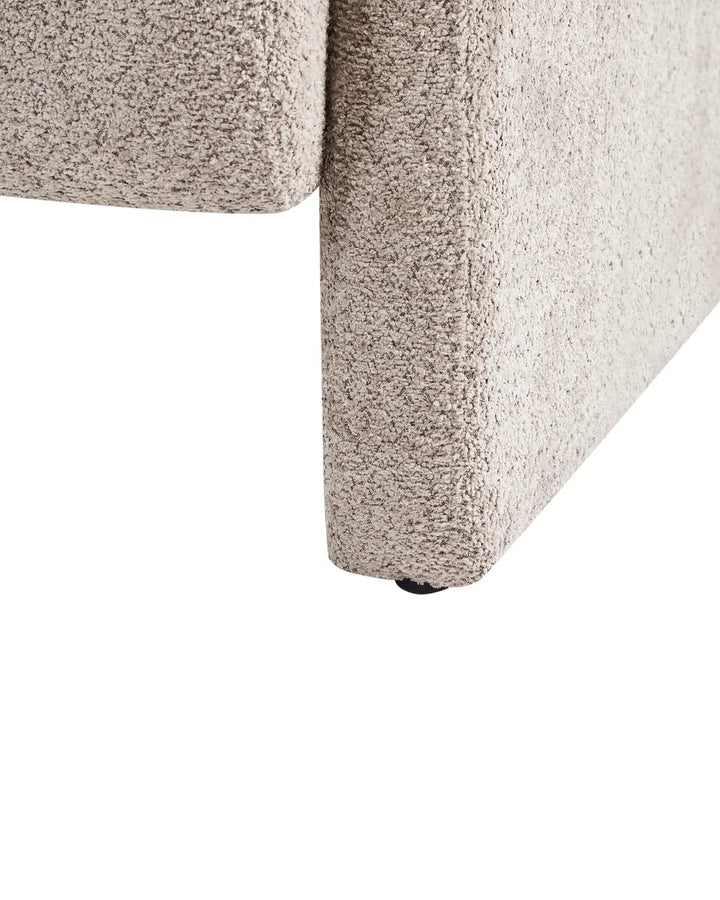 Armchair Boucle Taupe Jolyssa