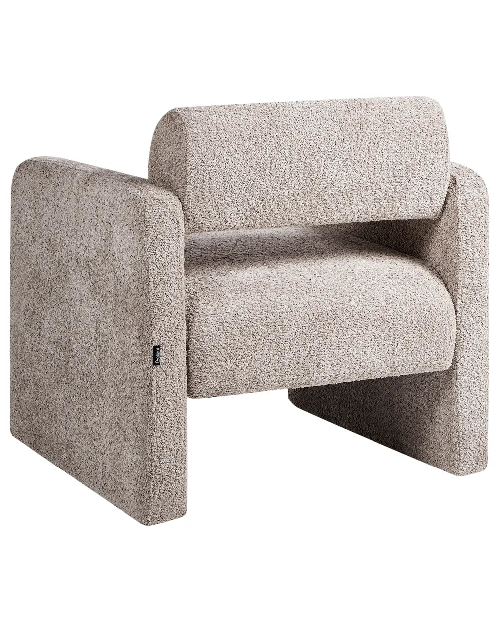 Armchair Boucle Taupe Jolyssa