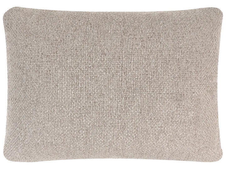 Sofa 3 Seater Fabric Light Brown with Ottoman Lilianah