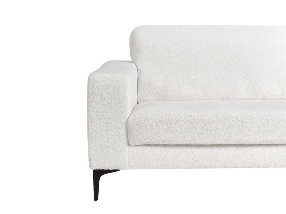 Sofa 3 Seater Boucle Off-White Rinor