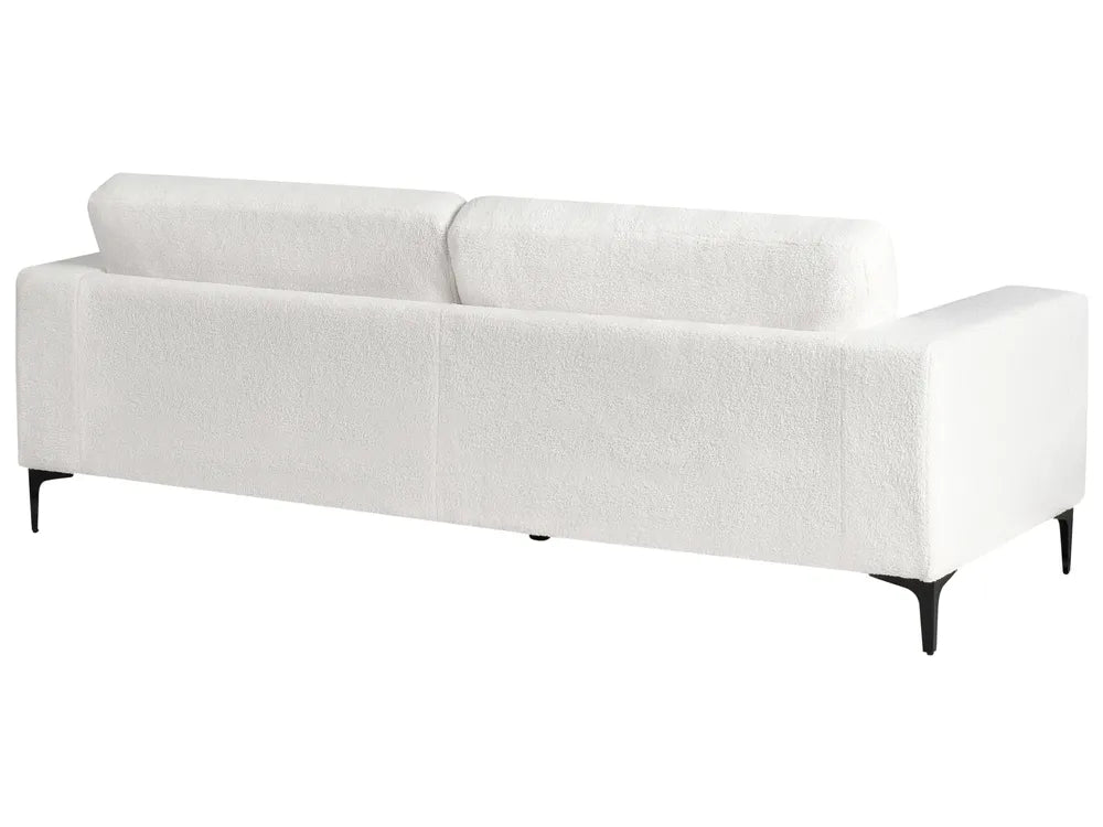 Sofa 3 Seater Boucle Off-White Rinor