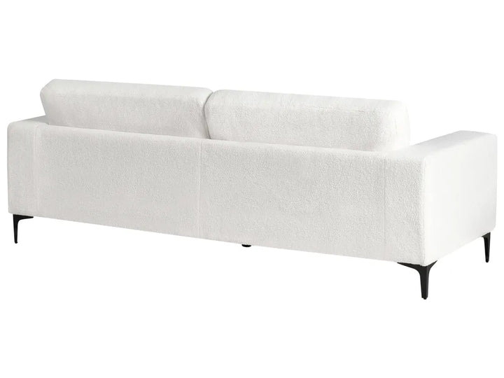 Sofa 3 Seater Boucle Off-White Rinor