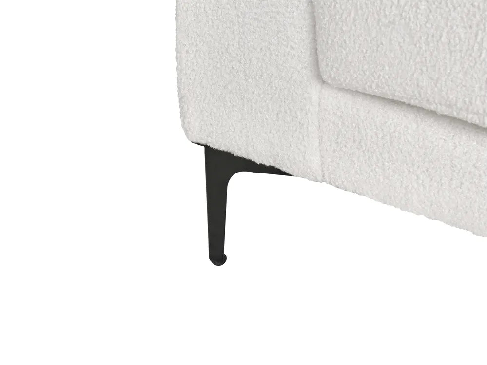 Sofa 3 Seater Boucle Off-White Rinor