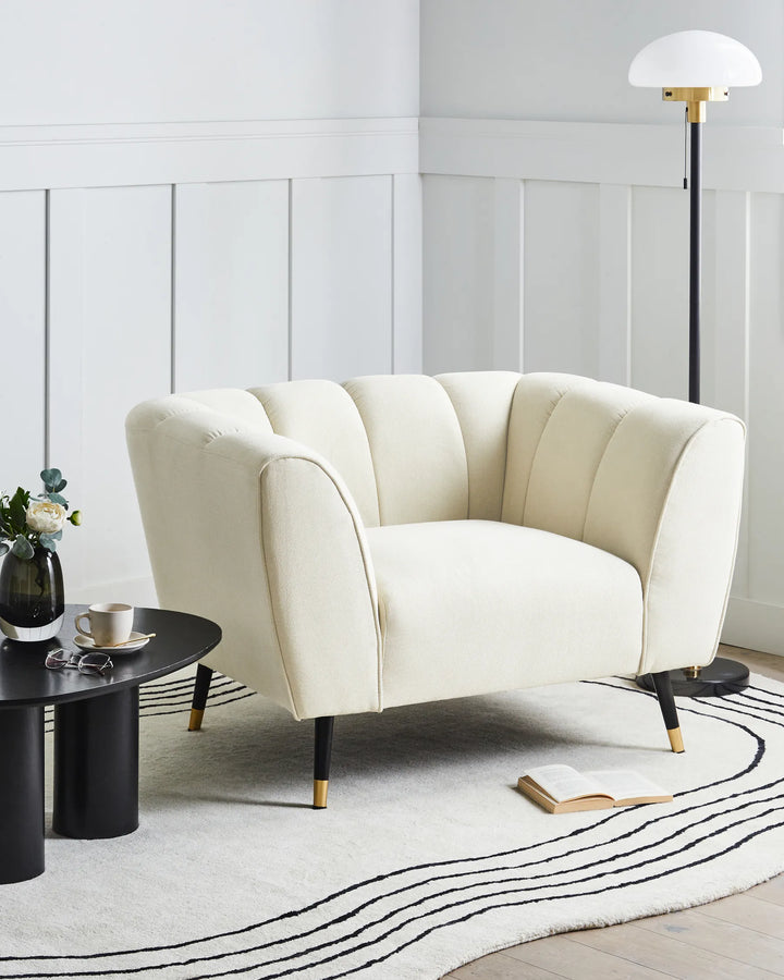 While the neutral tone complements a wide range of interior styles.